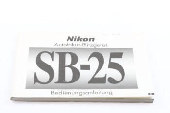 Nikon Speedlight SB-25 Bedienungsanleitung