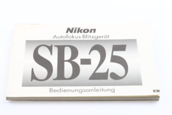 Nikon Speedlight SB-25 Bedienungsanleitung