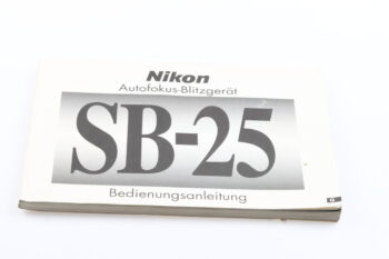 Nikon Speedlight SB-25 Bedienungsanleitung