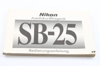 Nikon Speedlight SB-25 Bedienungsanleitung