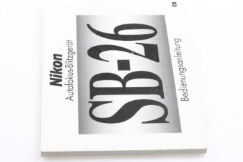 Nikon Speedlight SB-26 Bedienungsanleitung