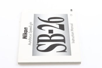 Nikon Speedlight SB-26 Instruction Manual En