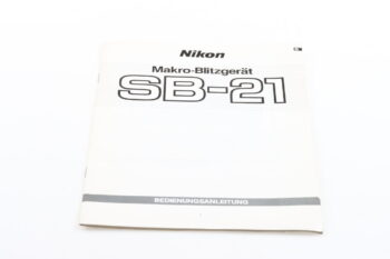 Nikon Speedlight SB-21 Bedienungsanleitung