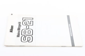 Nikon Speedlight SB-21 Bedienungsanleitung