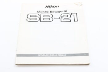 Nikon Speedlight SB-21 Bedienungsanleitung