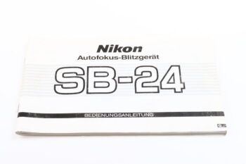 Nikon Speedlight SB-24 Bedienungsanleitung