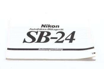 Nikon Speedlight SB-24 Bedienungsanleitung