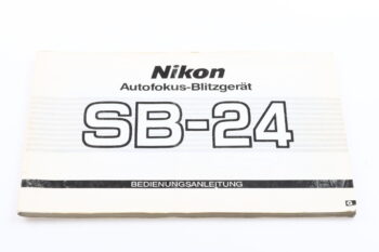 Nikon Speedlight SB-24 Bedienungsanleitung