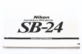 Nikon Speedlight SB-24 Bedienungsanleitung