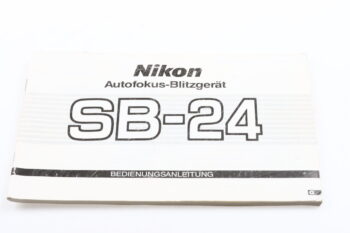 Nikon Speedlight SB-24 Bedienungsanleitung