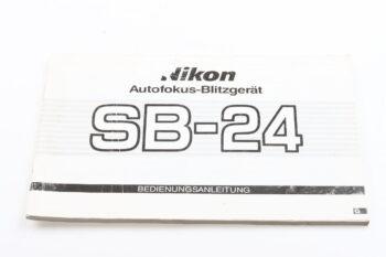 Nikon Speedlight SB-24 Bedienungsanleitung