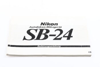 Nikon Speedlight SB-24 Bedienungsanleitung