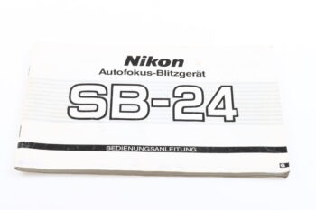Nikon Speedlight SB-24 Bedienungsanleitung