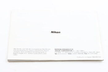 Nikon Speedlight SB-22 Bedienungsanleitung