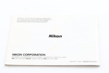 Nikon Speedlight SB-22 Bedienungsanleitung