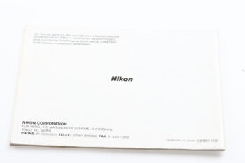 Nikon Speedlight SB-20 Bedienungsanleitung