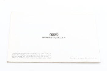 Nikon Speedlight SB-10 Bedienungsanleitung