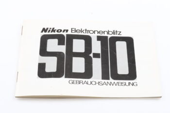 Nikon Speedlight SB-10 Bedienungsanleitung