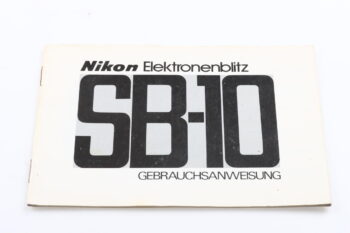 Nikon Speedlight SB-10 Bedienungsanleitung