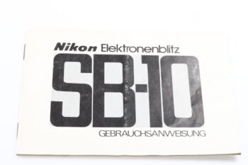 Nikon Speedlight SB-10 Bedienungsanleitung