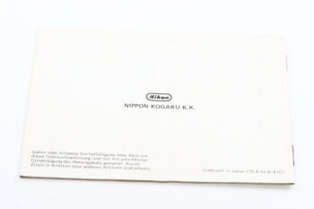 Nikon Speedlight SB-10 Bedienungsanleitung