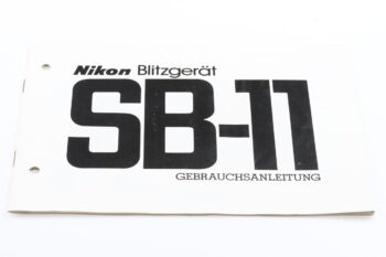 Nikon Speedlight SB-11 Bedienungsanleitung