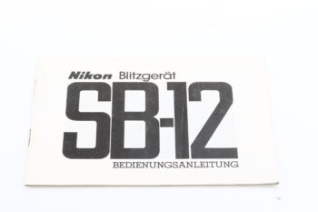 Nikon Speedlight SB-12 Bedienungsanleitung