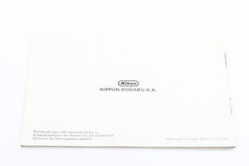 Nikon Speedlight SB-12 Bedienungsanleitung