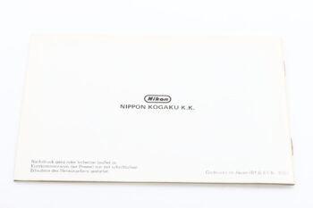 Nikon Speedlight SB-12 Bedienungsanleitung