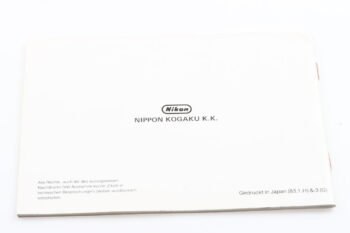 Nikon Speedlight SB-15 Bedienungsanleitung