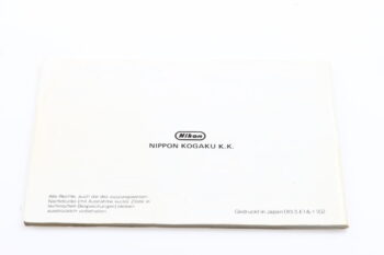 Nikon Speedlight SB-17 Bedienungsanleitung