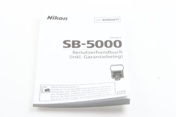 Nikon Speedlight SB-5000 Benutzerhandbuch