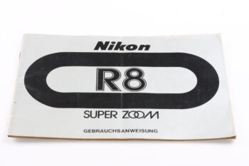 Nikon R8 Super Zoom Gebrauchsanweisung