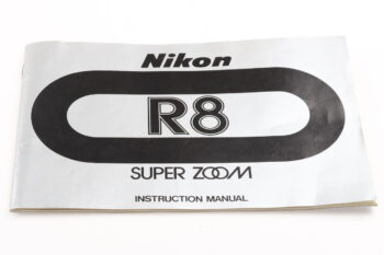 Nikon R8 Super Zoom Instruction Manual - EN