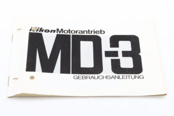 Nikon MD-3 Gebrauchsanleitung