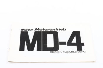 Nikon MD-4 Bedienungsanleitung