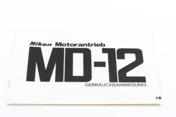 Nikon MD-12 Gebrauchsanweisung