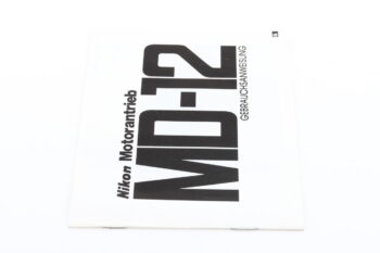 Nikon MD-12 Gebrauchsanweisung