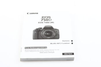 Canon EOS 750D Bedienungsanleitung