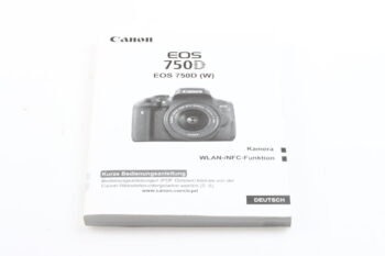 Canon EOS 750D Bedienungsanleitung