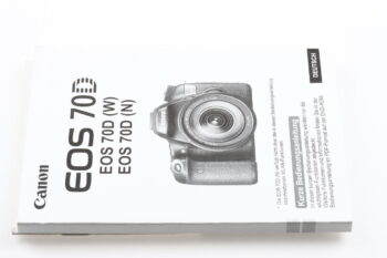 Canon EOS 70D Bedienungsanleitung