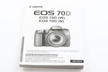 Canon EOS 70D Bedienungsanleitung