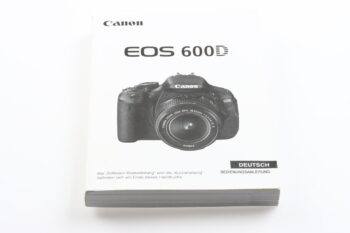 Canon EOS 600D Bedienungsanleitung
