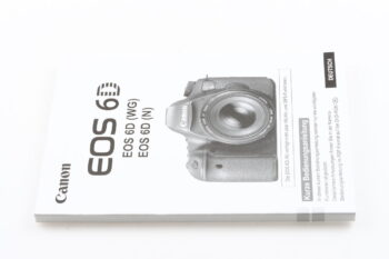 Canon EOS 6D Kurzanleitung