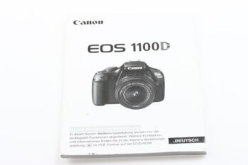 Canon EOS 1100D Kurzanleitung