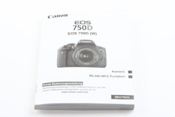 Canon EOS 750D Bedienungsanleitung