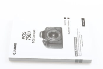 Canon EOS 750D Bedienungsanleitung