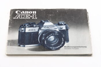 Canon AE-1 Bedienungsanleitung
