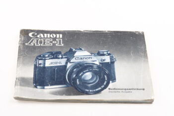 Canon AE-1 Bedienungsanleitung