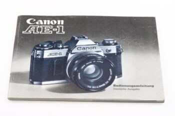 Canon AE-1 Bedienungsanleitung